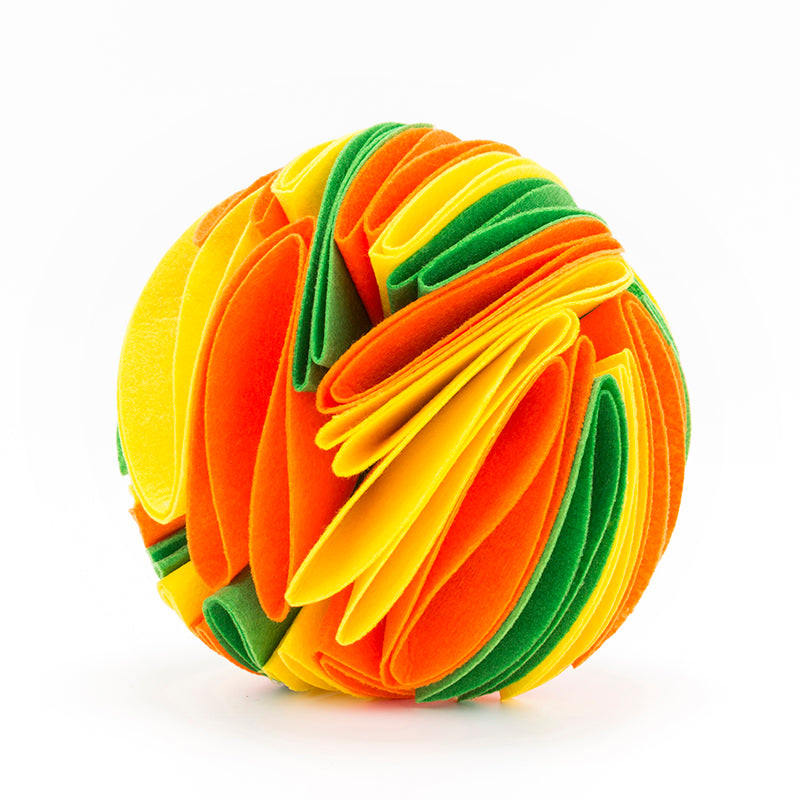 Dog Snuffle Ball – Interactive IQ Enrichment Toy for Dogs & Cats