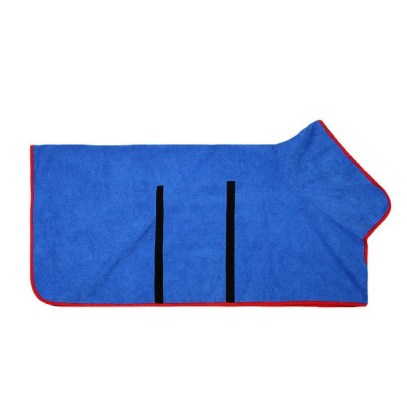 Pet Drying Bathrobe – Ultra-Absorbent Microfibre Towel for Dogs