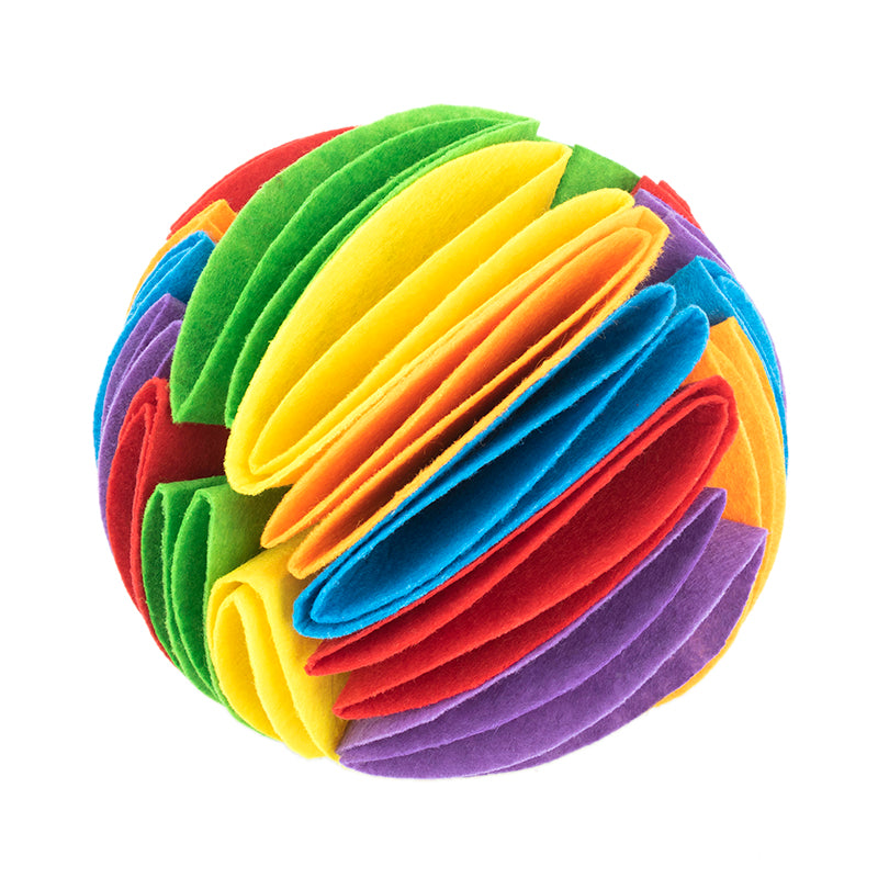 Dog Snuffle Ball – Interactive IQ Enrichment Toy for Dogs & Cats