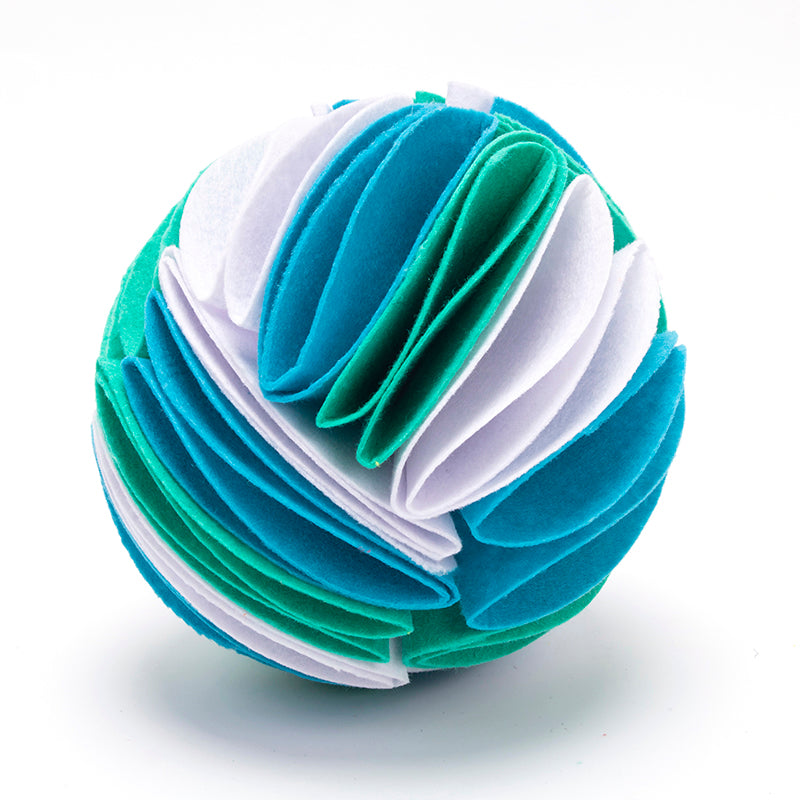 Dog Snuffle Ball – Interactive IQ Enrichment Toy for Dogs & Cats