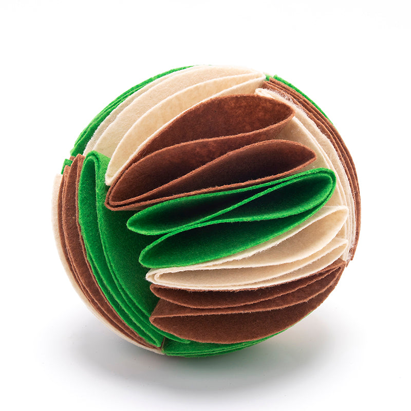 Dog Snuffle Ball – Interactive IQ Enrichment Toy for Dogs & Cats