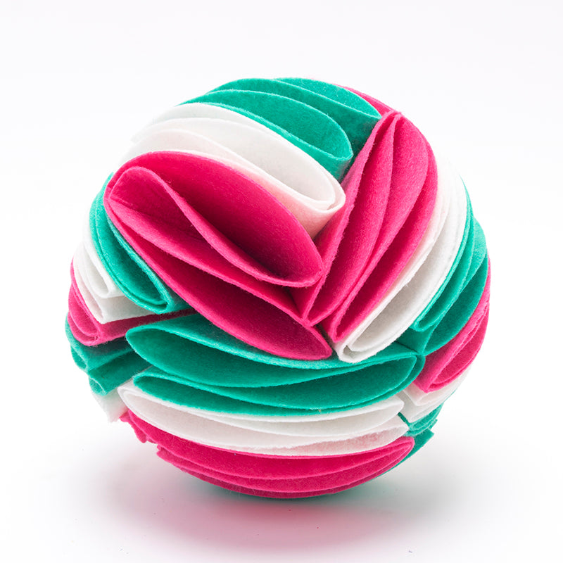 Dog Snuffle Ball – Interactive IQ Enrichment Toy for Dogs & Cats