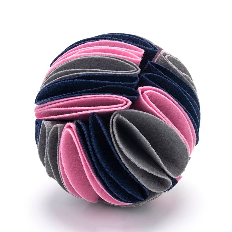 Dog Snuffle Ball – Interactive IQ Enrichment Toy for Dogs & Cats